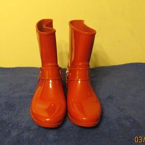 Michael Kors Fulton Harness Red Boot